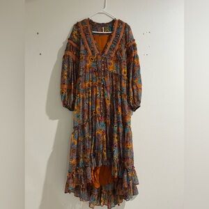 FP Movement by Free People Multicolor Floral Maxi Dress